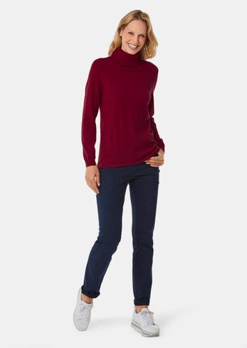 Trendiger Rollkragenpullover - bordeaux - Gr. 23 von - Goldner Fashion - Modalova