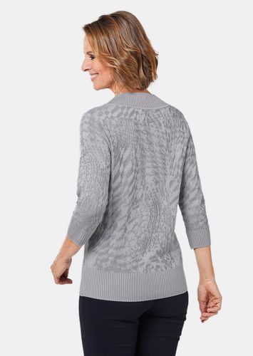 Weicher V-Pullover mit feinem Glanz - - Gr. 20 von - Goldner Fashion - Modalova