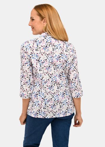 Wunderschöne Bluse mit floralem Druck - cremeweiß - Gr. 48 von - Goldner Fashion - Modalova