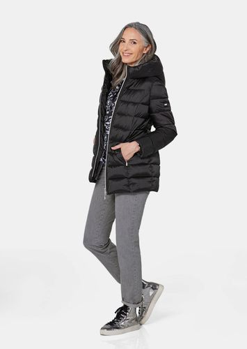 Lange Steppjacke mit Kapuze - Gr. 19 von - Goldner Fashion - Modalova