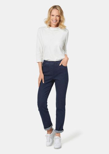 Stretchbequeme Thermo-Jeans LOUISA mit kuscheliger Innenseite - marine - Gr. 24 von - Goldner Fashion - Modalova