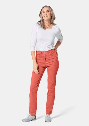 Bequeme High-Stretch-Jeanshose - koralle - Gr. 195 von - Goldner Fashion - Modalova