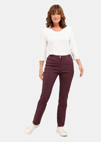 Super-Stretch-Hose - bordeaux - Gr. 195 von - Goldner Fashion - Modalova