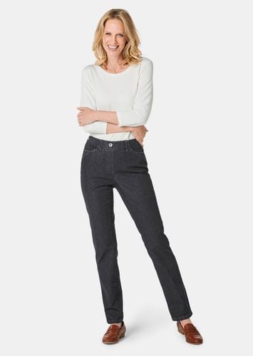 Edel geschmückte Jeansschlupfhose MARTHA - Gr. 195 von - Goldner Fashion - Modalova