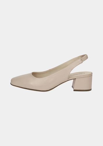 Slingpumps aus hochwertigem Leder - beige - Gr. 37 von - Goldner Fashion - Modalova