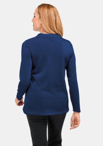 Unkomplizierter Pullover mit Polokragen - marine - Gr. 48 von - Goldner Fashion - Modalova