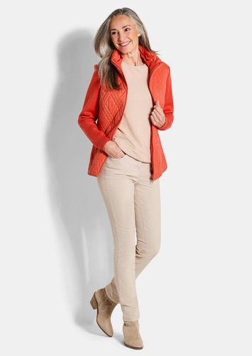 Übergangsjacke aus Strick und Stepp - Gr. 24 von - Goldner Fashion - Modalova