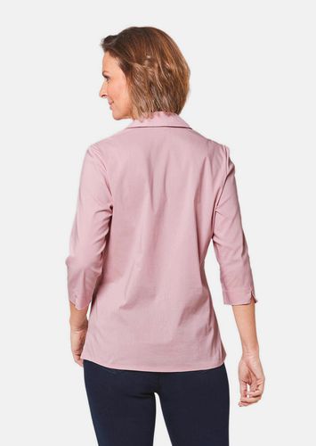 Stretchbequeme Bluse mit Baumwolle - rosé - Gr. 21 von - Goldner Fashion - Modalova