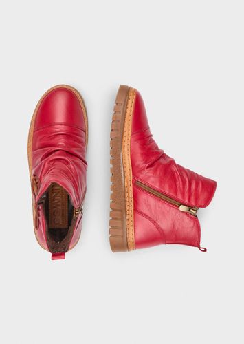 Stiefeletten aus Leder mit Zierschleife - Gr. 36 von - Goldner Fashion - Modalova