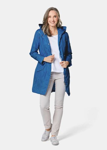 Trendiger leichter Regen Parka aus funktionalem Material - royalblau - Gr. 20 von - Goldner Fashion - Modalova