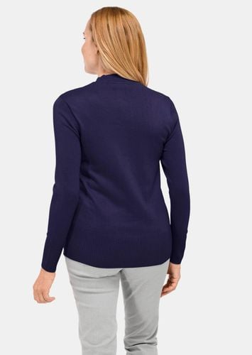 Pullover in Twinsetoptik - dunkelblau - Gr. 22 von - Goldner Fashion - Modalova