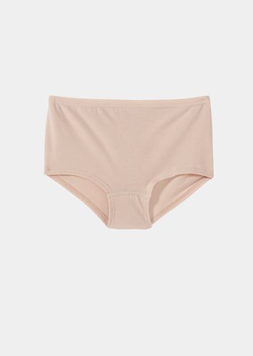 Baumwoll-Panty im Doppelpack - beige - Gr. 36 von - Goldner Fashion - Modalova