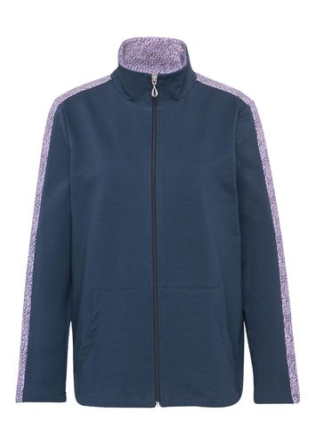 Modische Freizeitjacke - marine / / rosé / gemustert - Gr. 24 von - Goldner Fashion - Modalova