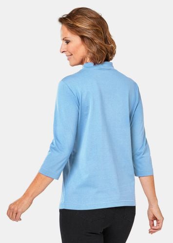Stehbundshirt aus Antipilling-Qualität - hellblau - Gr. 23 von - Goldner Fashion - Modalova