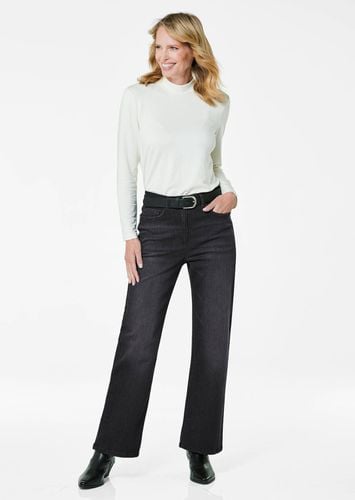 Denim Jeans mit weitem Bein - Gr. 195 von - Goldner Fashion - Modalova