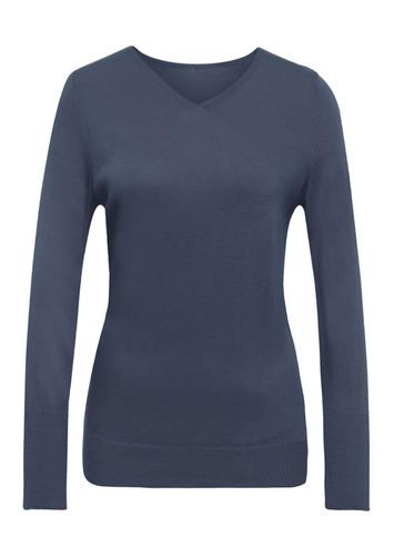 Unkomplizierter Pullover mit V-Ausschnitt - - Gr. 19 von - Goldner Fashion - Modalova