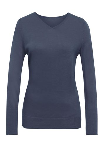 Unkomplizierter Pullover mit V-Ausschnitt - Gr. 19 von - Goldner Fashion - Modalova