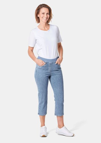 Jeansschlupfhose - hellblau - Gr. 195 von - Goldner Fashion - Modalova