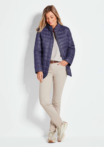 Leichte Steppjacke mit vielen Details - marine - Gr. 24 von - Goldner Fashion - Modalova