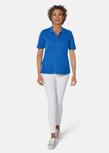 Poloshirt in hochwertiger Pikee-Qualität - royalblau - Gr. 19 von - Goldner Fashion - Modalova