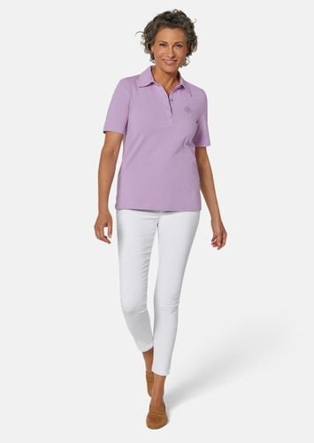 Stretchbequemes Poloshirt - flieder - Gr. 19 von - Goldner Fashion - Modalova