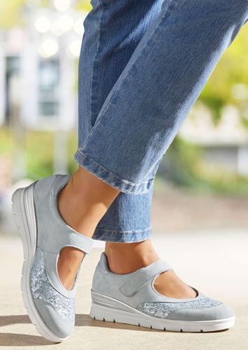 Slipper mit auswechselbarem Fußbett - stein - Gr. 41 von - Goldner Fashion - Modalova