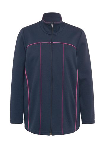 Jacke mit Kapuze - marine / pink / lila - Gr. 22 von - Goldner Fashion - Modalova