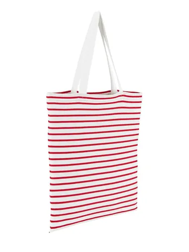 Bolsa De Compra Modelo Luna Rayada Blanco / Rojo - AliExpress - Modalova