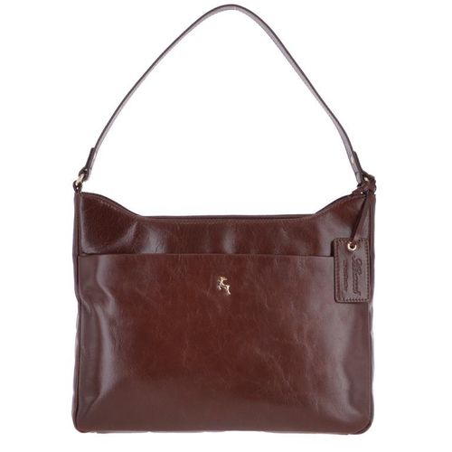 Ashwood Womens Three Section Anatole Leather Shoulder Bag Bridge - 62076 - Ashwood Leather Handbags - Modalova