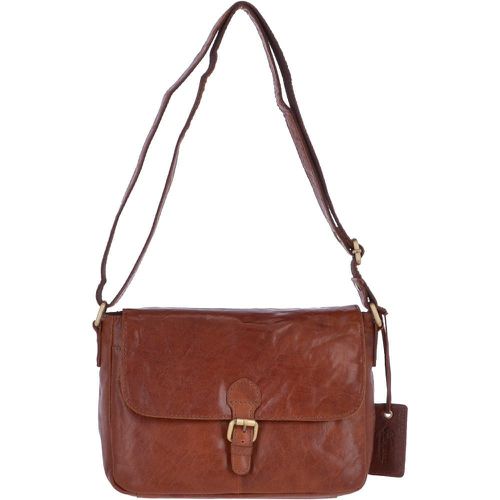 Ashwood Womens Vintage Leather Cross Body Shoulder Bag: G22 Tan NA - Ashwood Handbags - Modalova
