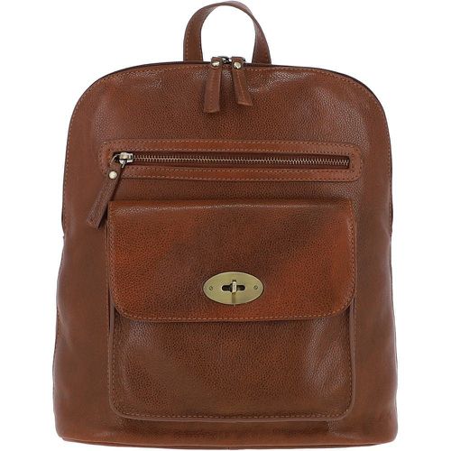 Ashwood Michigan Leather Medium Backpack: M-66 Cognac NA - Ashwood Handbags - Modalova