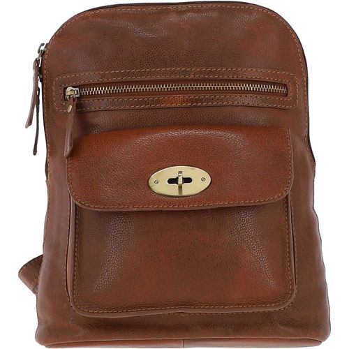 Ashwood Michigan Leather Mini Backpack: M-65 Cognac NA - Ashwood Handbags - Modalova