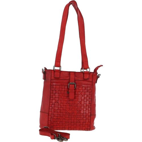 Vintage Woven Leather Bag: D-75 Red NA - Ashwood Handbags - Modalova