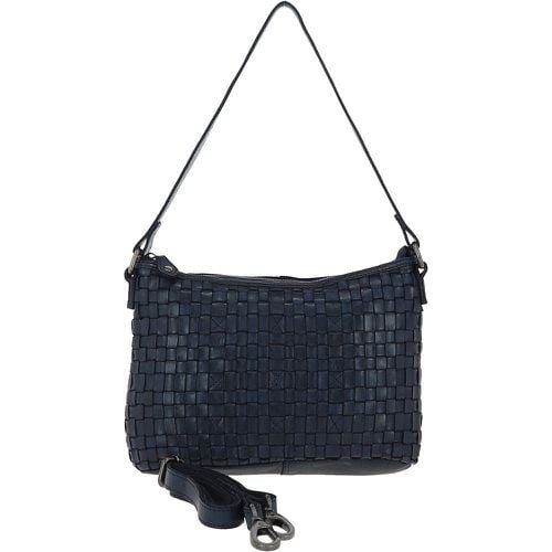 Vintage Woven Leather Shoulder Bag: D-73 Black NA - Ashwood Handbags - Modalova