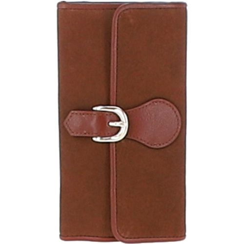 Ashwood 10 Card Suede Leather Purse: S-21 Tan NA - Ashwood Handbags - Modalova