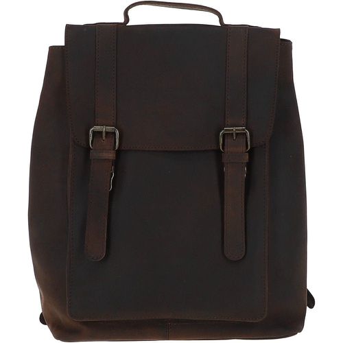 Ashwood Antico Vintage Genuine Premium Leather Rucksack Bag with 13 inch Padded Laptop Compartment & Multiple Organiser Compartments, Ryan Brown N - Ashwood Handbags - Modalova