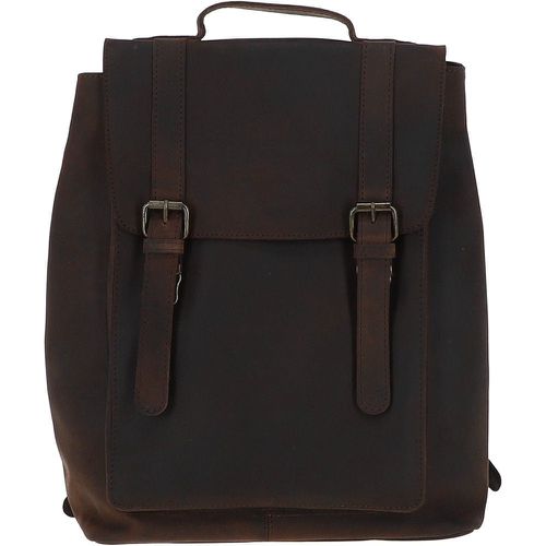 Ashwood Antico Vintage Genuine Premium Leather Rucksack Bag with 13 inch Padded Laptop Compartment & Multiple Organiser Compartments, Ryan Brown NA - Ashwood Handbags - Modalova