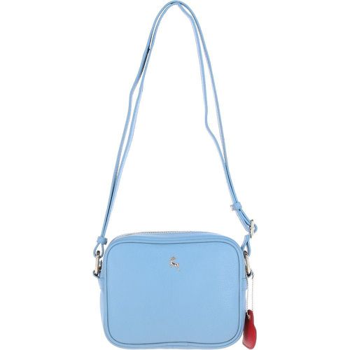 Haute" Zip Top Leather Cross Body Bag: 63594 Blue NA - Ashwood Handbags - Modalova