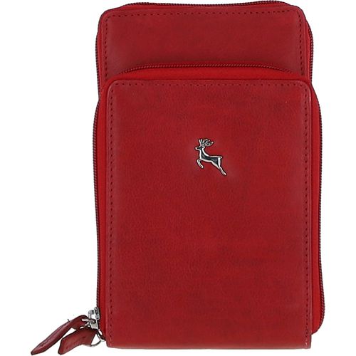 Aphrodite' Real Leather Crossbody Smart Phone Bag: PH-2 Red NA - Ashwood Handbags - Modalova