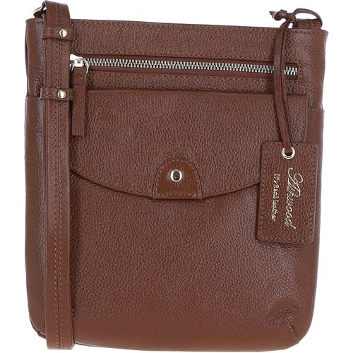 Five CB' Real Leather Cross Body Bag: CB-5 Tan NA - Ashwood Handbags - Modalova