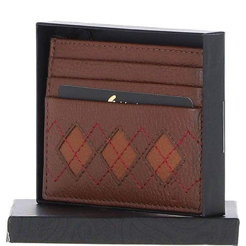 Real Leather Card Holder: GB-139-AC Tan NA - Ashwood Handbags - Modalova