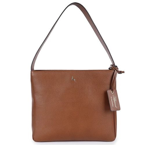 Apos;Capolavoro Veneziano&apos; Real Leather Hobo Shoulder Bag: 64202 Two Tone Tan NA - Ashwood Handbags - Modalova