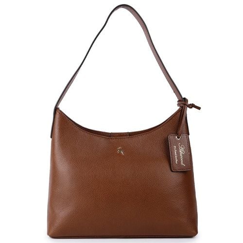 Apos;Splendore di Milano&apos; Real Leather Hobo Shoulder Bag: 64203 Two Tone Tan NA - Ashwood Handbags - Modalova