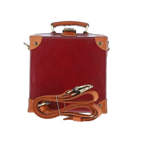 Adelina' Leather Shoulder Bag: VIN-8 Red NA - Ashwood Handbags - Modalova