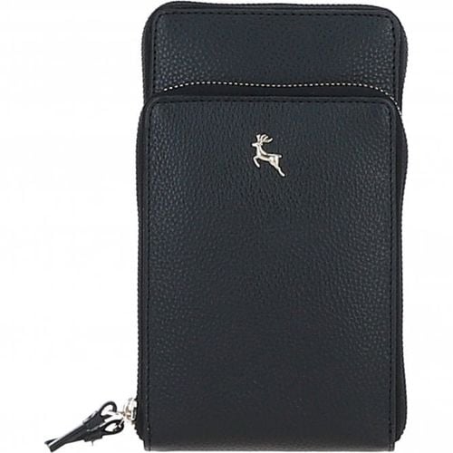 Apos;Incanto Cuoio&apos; Crossbody Smartphone Bag: X-31 Black NA - Ashwood Handbags - Modalova