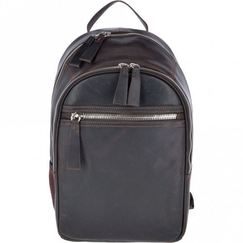 Unisex Leather Oily Hunter Backpack 1663 Brown NA - Ashwood Handbags - Modalova