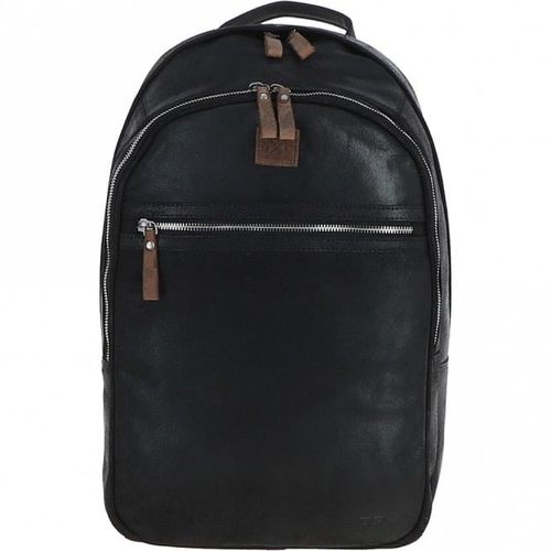 Leather Backpack 4555 TFC Black - Ashwood Handbags - Modalova