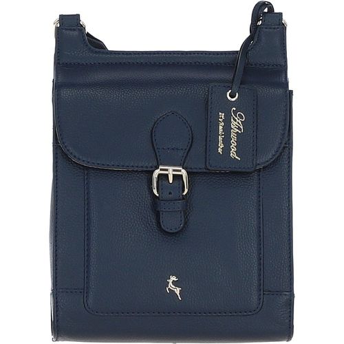 Apos;Eclisse Cuoio&apos; Real Leather Crossbody Bag: X-33 Navy Blue NA - Ashwood Handbags - Modalova