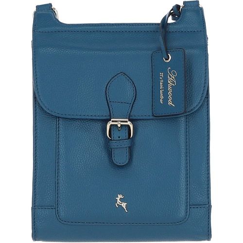 Eclisse Cuoio' Real Leather Crossbody Bag: X-33 Teal NA - Ashwood Handbags - Modalova