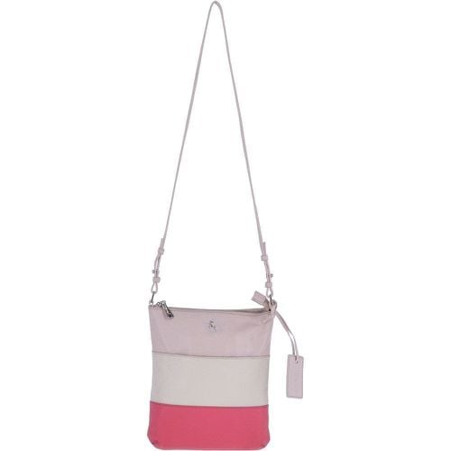 Apos;Tricolore Elegante&apos; Leather Crossbody Bag: ELA 1879 Fuchsia NA - Ashwood Handbags - Modalova